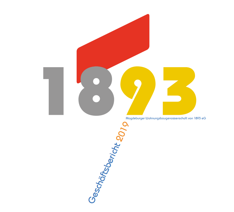 Titelblatt Geschäftsbericht der 1893 eG 2019