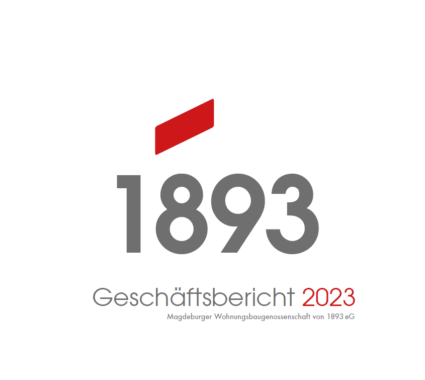 Titelblatt Geschäftsbericht der 1893 eG 2023