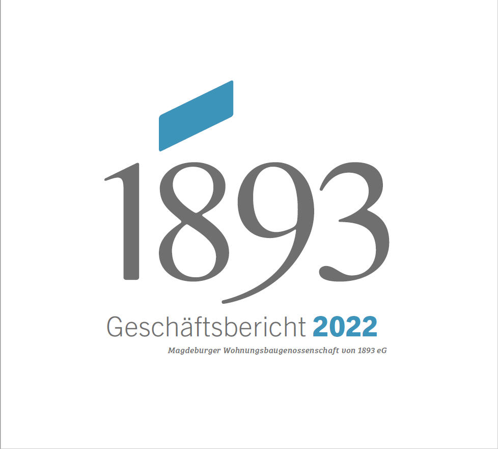 Titelblatt Geschäftsbericht der 1893 eG 2022