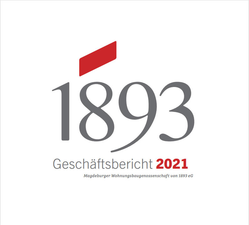 Titelblatt Geschäftsbericht der 1893 eG 2021